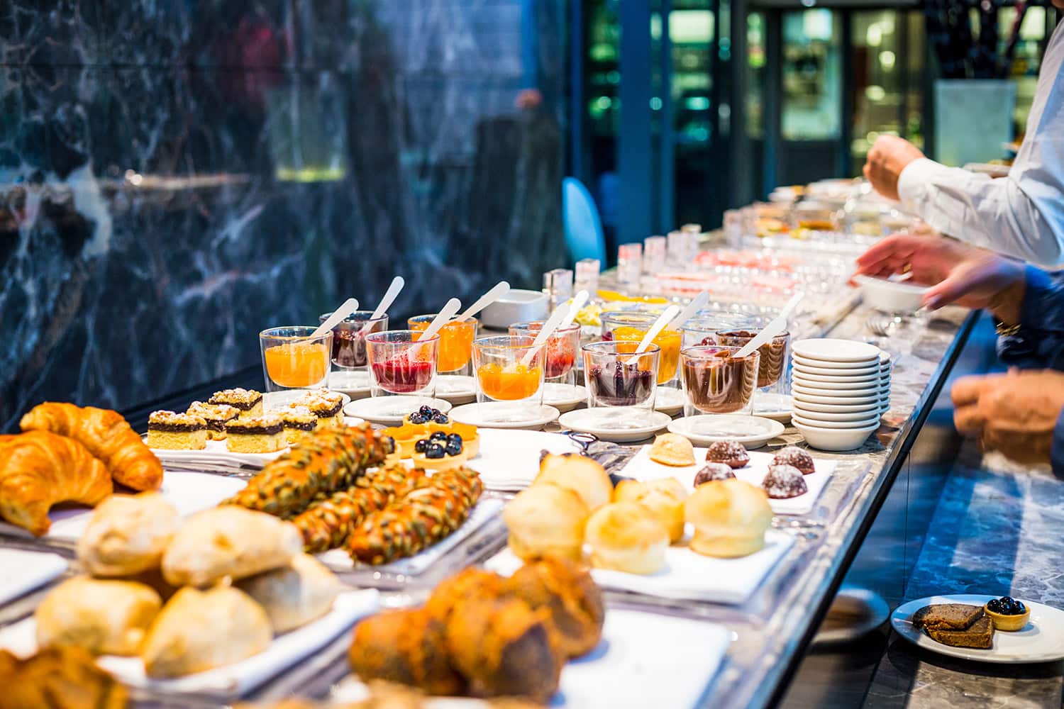Frühstück im Gästehaus